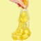 2 Pieces Jelly Cube Crunchy Slime Kit,Non Sticky,Super Soft Sludge Toy,Birthday Gifts for Kids,DIY Crystal Glue Boba Slime Party Favor for Girls & Boys(Blue,Yellow)